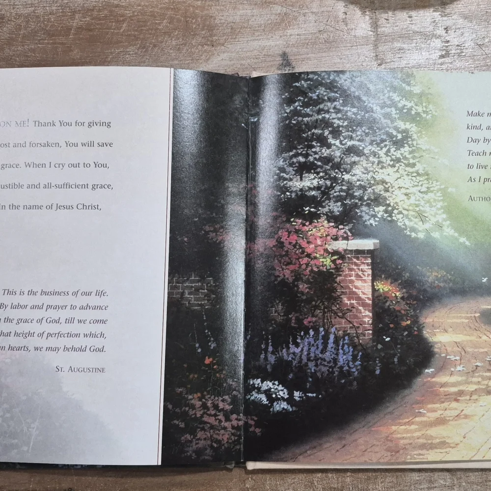 Thomas Kinkade 'Prayers of Hope and Light' with Vibrant Landscape And Candle Set - Picture 7 of 14